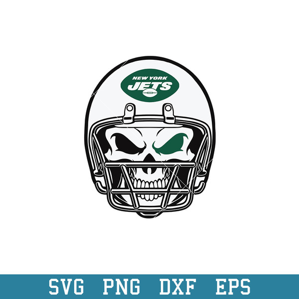 Skull Helmet New York Jets Svg, New York Jets Svg, NFL Svg, - Inspire Uplift