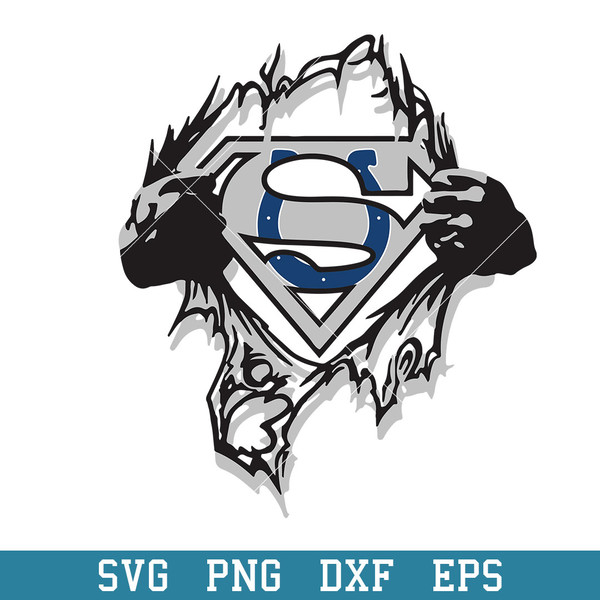 Superman Indianapolis Colts Svg, Indianapolis Colts Svg, NFL Svg, Png Dxf Eps Digital File.jpeg