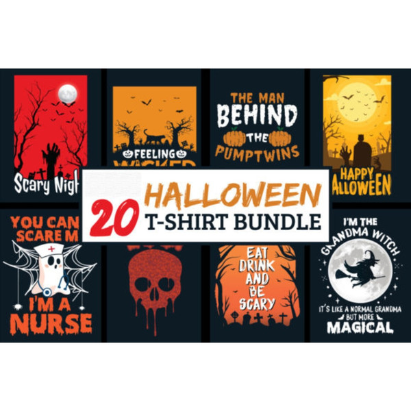 20 Halloween T-shirt Bundle.jpg