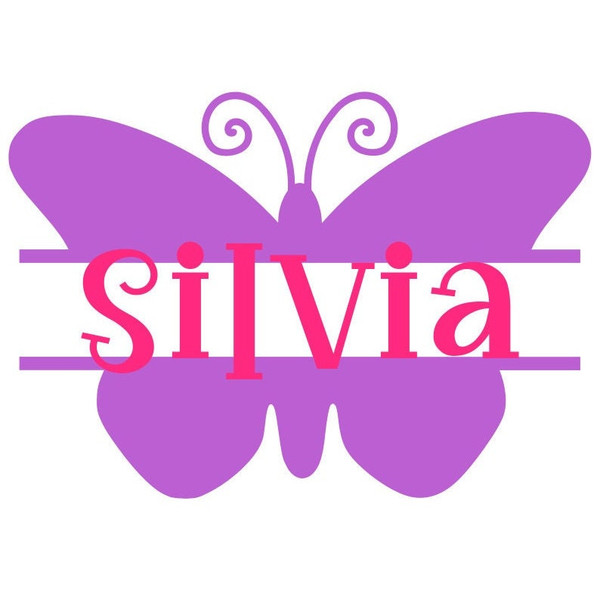 Butterfly SVG Bundle, Name Frame SVG, Monogram Frame SVG, Digital Download, Cut Files, Sublimation, Clipart (4 svg, dxf, png, jpeg files) - 2.jpg