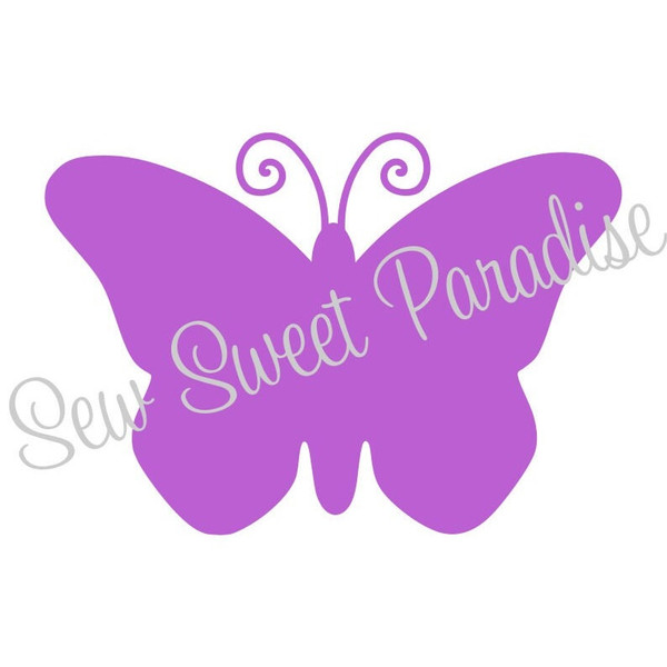 Butterfly SVG Bundle, Name Frame SVG, Monogram Frame SVG, Digital Download, Cut Files, Sublimation, Clipart (4 svg, dxf, png, jpeg files) - 6.jpg