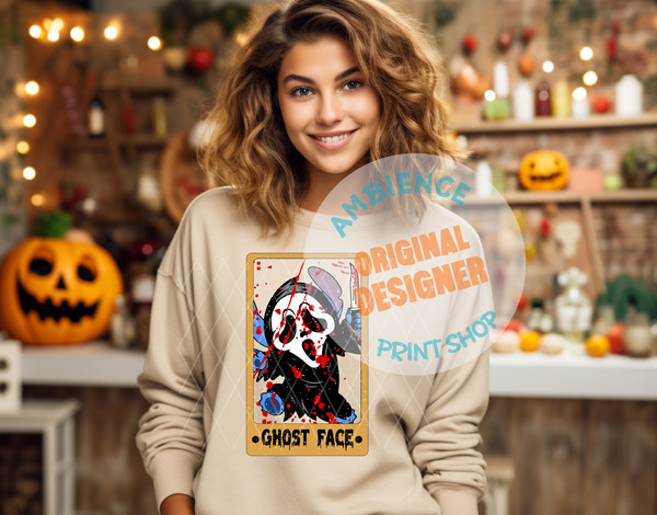 Halloween Characters Tarot Card SVG, Halloween Horror Movie Png, Trick Or Treat Png, Spooky Vibes Png, Svg, Dxf, Pdf, Ai, Instant Download - 2.jpg