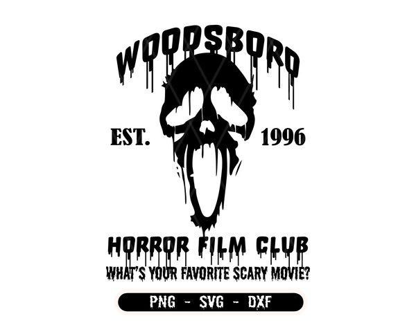 Woodsboro Svg Horror Svg Horror Film Club Svg Horror Cha Inspire Uplift