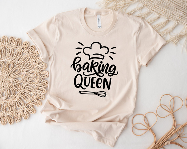 Baking Queen Shirt, Baking Shirt, Baker Shirt, Baking Gift, Baker Gift, Cookie Baking Shirt, Christmas cookies Shirt, Cake Baker Shirt - 2.jpg