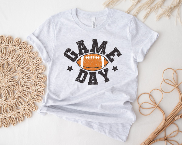 Gameday Football Shirt, Game Day Shirt, Football Game Shirt, Football TShirts, Football Tees, Womens Football Shirts, Retro Varsity style - 2.jpg