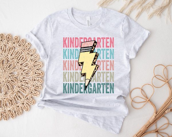 Kindergarten Shirt, Kindergarten Teacher Shirt, Kindergarten Tees, Preschool Tshirts, Preschool Teacher Shirt, Womens Shirt, Kids Shirt - 2.jpg