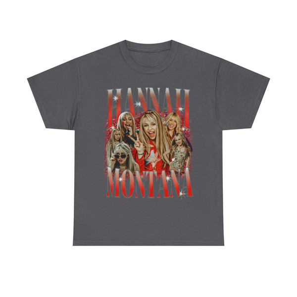 Limited Hannah Montana Vintage T-Shirt, Hannah Montana Graphic T-shirt, Hannah Montana Retro 90's Fans Homage T-shirt, Hannah Montana Gift - 3.jpg