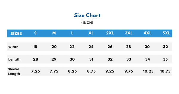 Retro Apparel MNL - Size chart guide ♥️