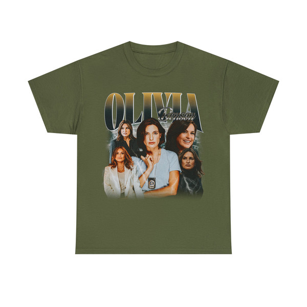 Limited Olivia Benson Vintage T-Shirt, Graphic Unisex T-shirt, Retro 90's Olivia Benson Fans Homage T-shirt, Gift For Women and Men - 5.jpg