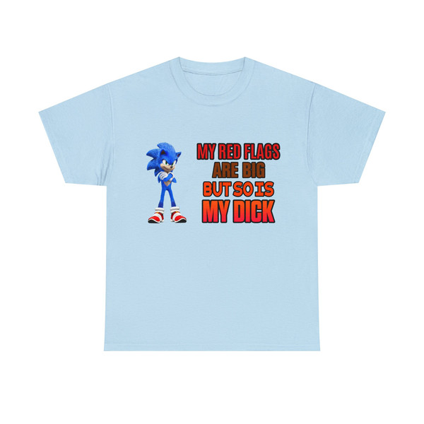 My Red Flags Are Big But So Is My Dick Sonic Meme Shirt - 8.jpg