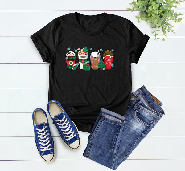 Christmas Coffee Shirt, Cute Christmas Shirt, Christmas Shirt, Christmas Gift, Coffee Lover, Christmas Shirt for Women, Cozy Christmas Shirt - 1.jpg