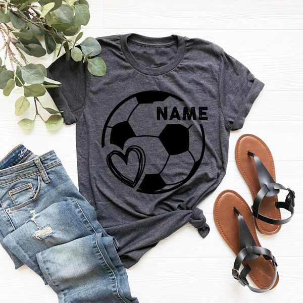 Custom Soccer Shirt, Sports Parent Shirt, Soccer Mom Shirt, Personalized Tee, Gift for Athlete, Game Day Shirt, Soccer Shirt, Cute Mom Shirt - 3.jpg