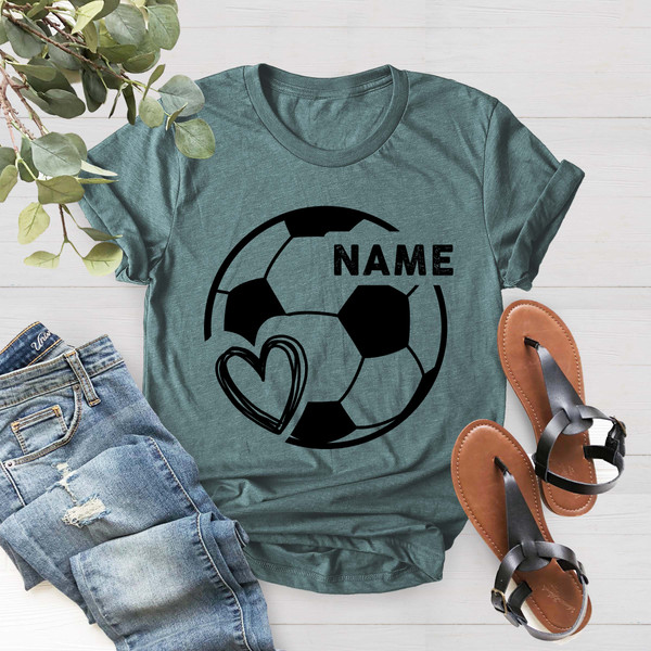Custom Soccer Shirt, Sports Parent Shirt, Soccer Mom Shirt, Personalized Tee, Gift for Athlete, Game Day Shirt, Soccer Shirt, Cute Mom Shirt - 4.jpg