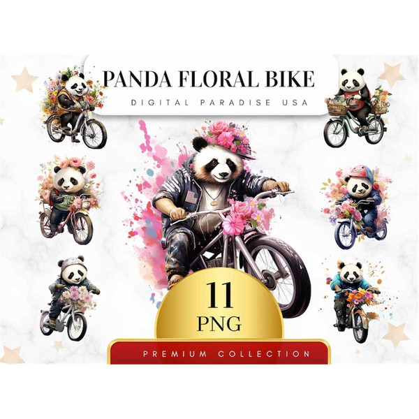 MR-278202319202-set-of-11-panda-floral-bike-clipart-junk-journal-scrapbook-image-1.jpg