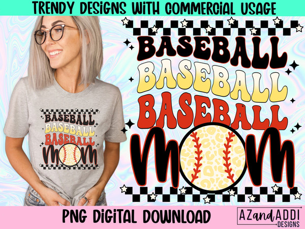 Baseball Mom Png, baseball sublimation, retro baseball design, sports png, summer png, baseball mama png, mama of a hitter png - 1.jpg