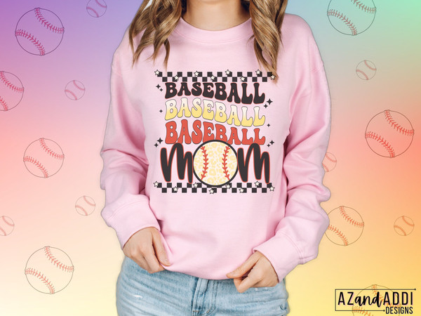 Baseball Mom Png, baseball sublimation, retro baseball design, sports png, summer png, baseball mama png, mama of a hitter png - 3.jpg