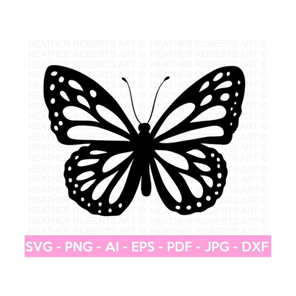 Butterfly Clipart, Butterfly Stencil Graphic by CarryBeautySVG · Creative  Fabrica