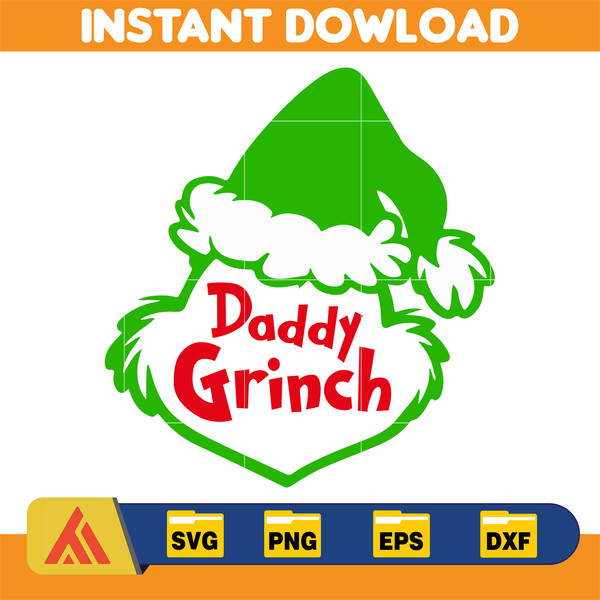 Grinch SVG, Grinch Christmas Svg, Grinch Face Svg, Grinch Hand Svg, Clipart Cricut Vector Cut File, Instant Download (247).jpg
