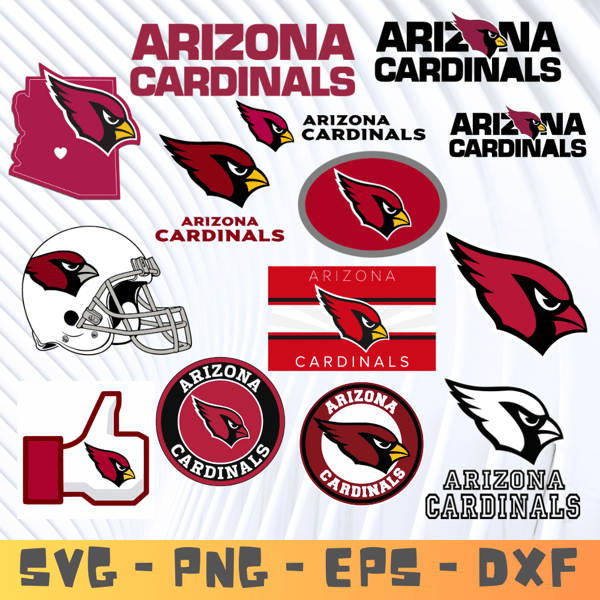 Arizona Cardinals Bundle LOGOS SVG and png.png