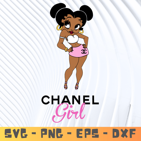 Chanel girl Svg, Fashion Brand Svg,Famous Brand Svg, Silhouette Svg Files