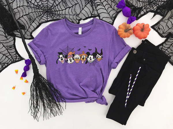 Spooky Mouse and Friends Comfort Colors® Shirt, Mickey Boo Halloween Shirt, Pumpkin Mickey, Disney Spooky Shirt, Disney Halloween Shirt - 5.jpg