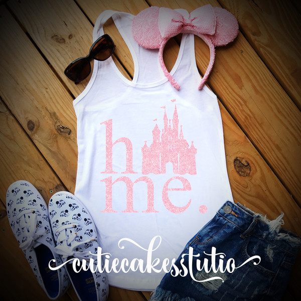 disney millennial pink disney shirt mickey burnout Racerback Tank top Disney Girl Ladies disney world t-shirt - 3.jpg