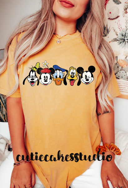 Disney vintage comfort colors shirt - Disney mickey shirt - Disney magic shirt - vintage disney 1980 style shirt - fab 5 shirt - 1.jpg