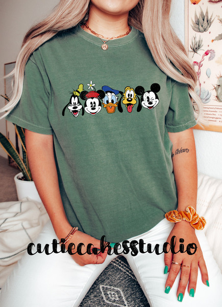 Disney vintage comfort colors shirt - Disney mickey shirt - Disney magic shirt - vintage disney 1980 style shirt - fab 5 shirt - 5.jpg