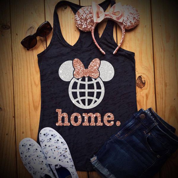 rose gold disney shirt epcot mickey Racerback Tank top Disney Girl Ladies disney world shirt epcot shirt disney home disney shirts for women - 1.jpg