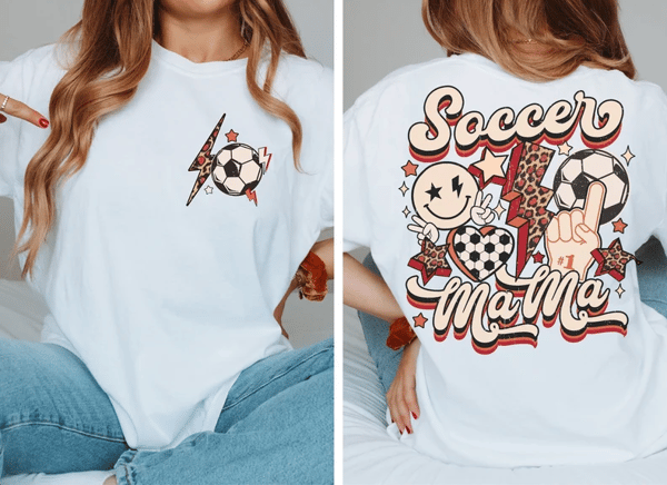 Soccer Mama Tee, Soccer Mom Game Day Tshirts, Soccer Mom Shirts, Comfort Colors Soccer Mom Tee, Sports Mom , Mothers Day Gift.PNG