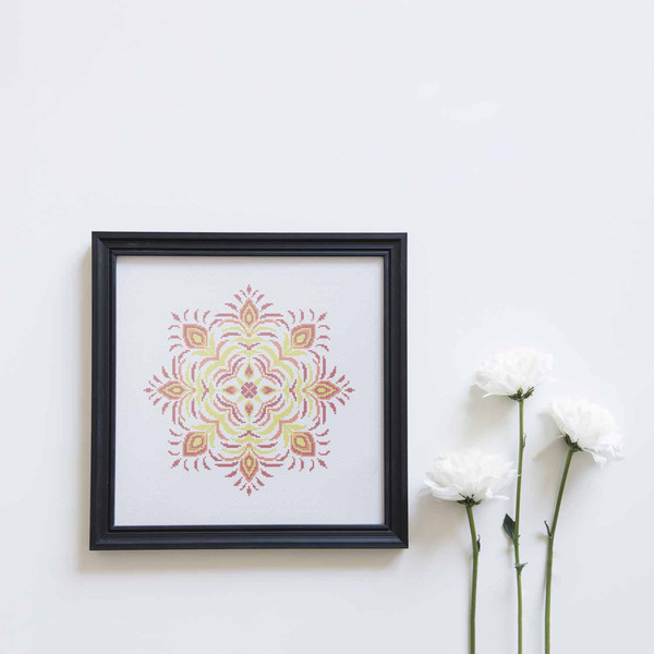 Sunrise mandala cross stitch pattern2.jpg