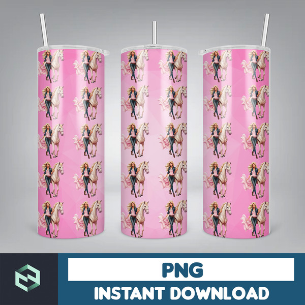 Barbie Tumbler, Barbie Tumbler PNG, Barbie Sublimation Wraps, Digital Download (70).jpg