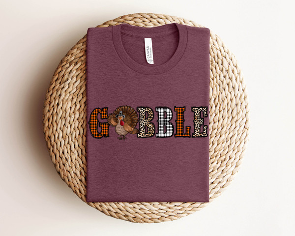 Gobble Sweatshirt Hoodie, Gobble Turkey Sweatshirt, Thanksgiving Sweatshirt, Thanksgiving Hoodie, Trendy Hoodie, Trendy Sweatshirt - 5.jpg