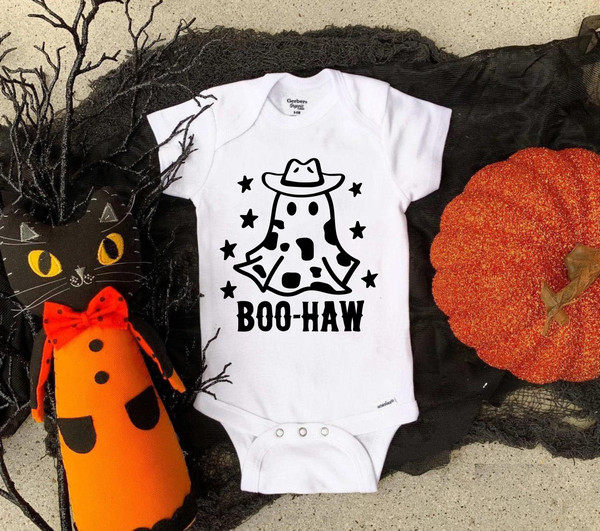 Boo-Haw SVG, Cowboy Ghost SVG, Halloween SVG, Halloween Shirt svg, Ghost svg, Halloween Onesie svg, Halloween Vibes, Cut Files Cricut - 3.jpg