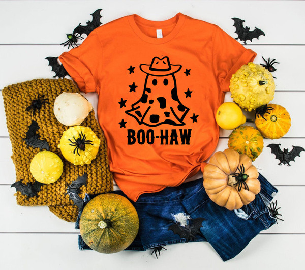 Boo-Haw SVG, Cowboy Ghost SVG, Halloween SVG, Halloween Shirt svg, Ghost svg, Halloween Onesie svg, Halloween Vibes, Cut Files Cricut - 6.jpg