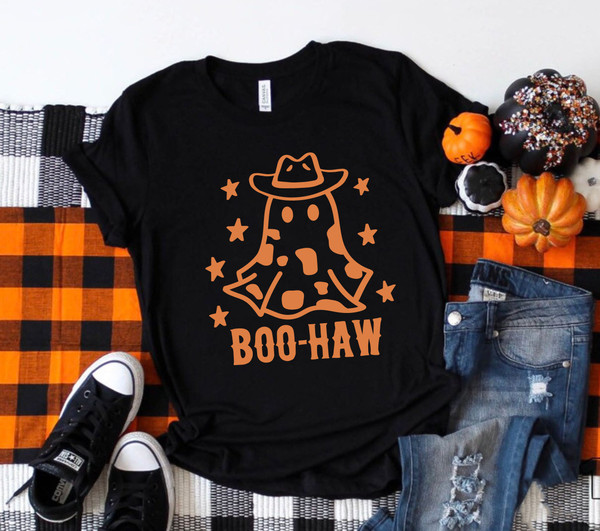 Boo-Haw SVG, Cowboy Ghost SVG, Halloween SVG, Halloween Shirt svg, Ghost svg, Halloween Onesie svg, Halloween Vibes, Cut Files Cricut - 7.jpg