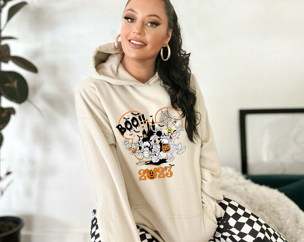 Disney Halloween 2023 Sweatshirt, Disney Halloween Matching Hoodie, Disney Family Shirt, Mickey Minnie and Friends Shirt, Disney Halloween - 6.jpg