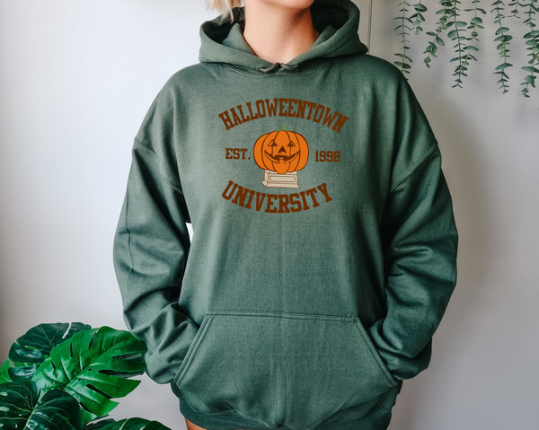 Halloweentown Est 1998 Sweatshirt, Halloween Theme Top, Fall Sweatshirt, Halloween Hoodie, Halloweentown University Hoodie, Spooky Hoodie - 5.jpg