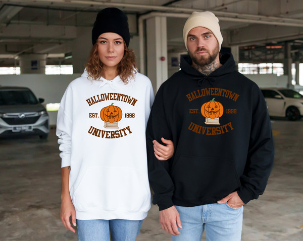 Halloweentown Est 1998 Sweatshirt, Halloween Theme Top, Fall Sweatshirt, Halloween Hoodie, Halloweentown University Hoodie, Spooky Hoodie - 6.jpg