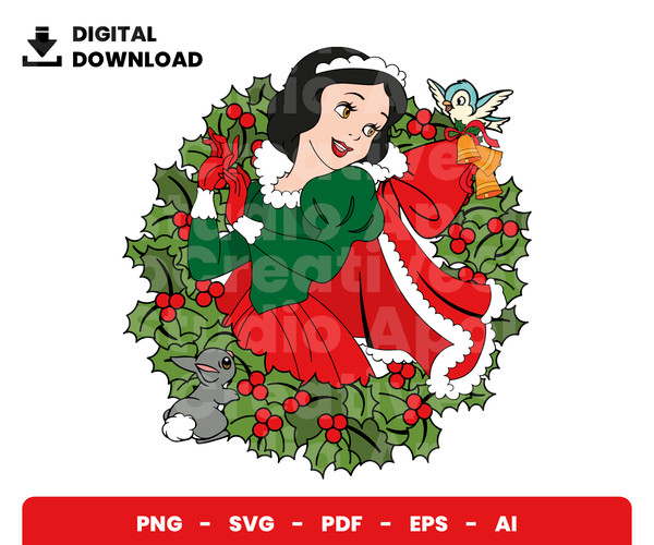 Christmas Wreath Snow White - P01.jpg