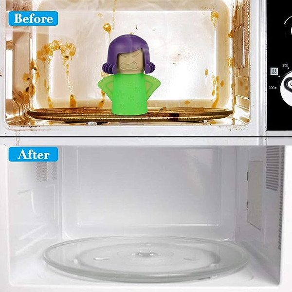 Microwave Cleaner Oven Steam Cleaner Kitchen Accessories Angry Mama Kitchen  Gadgets Easily Cleaning For Kitchen Convenience