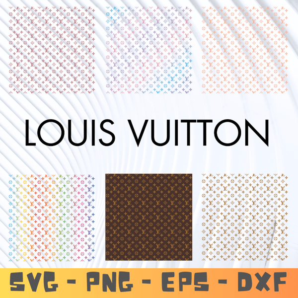 Louis Vuitton Pattern Svg, Louis Vuitton Logo Svg, Louis Vuitton Logo Svg, Fashion Logo Svg, File Cut Digital Download