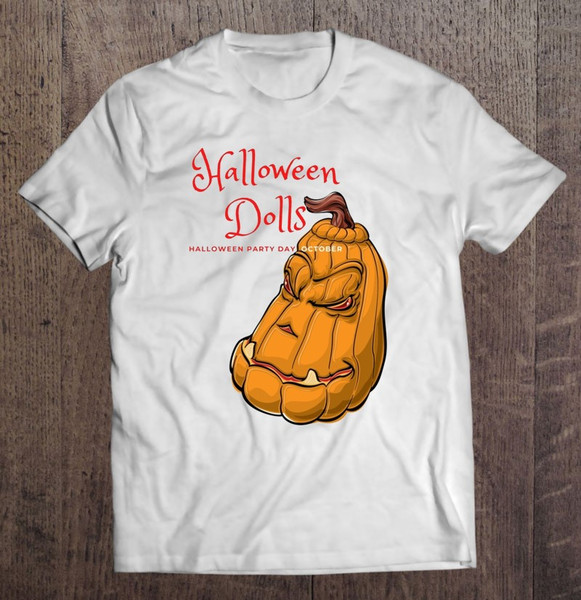 Halloween Dolls Halloween Party Day In October Graphic.jpg