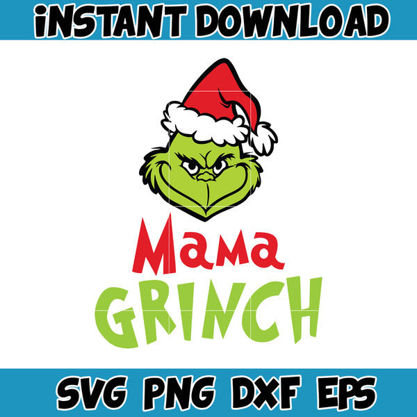 Grinch SVG, Grinch Christmas Svg, Grinch Face Svg, Grinch Hand Svg, Clipart Cricut Vector Cut File, Instant Download (308).jpg