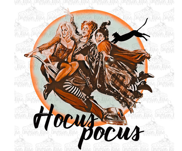 Hocus Pocus Squad - Halloween - Sublimation - PNG Image- Digital Image - 1.jpg