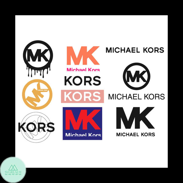 Michael Kors Logo SVG, Michael Kors PNG, MK Logo SVG, Michae