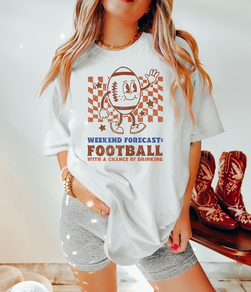 Comfort Colors Shirt, Football Shirt, Game Day Shirt, Football Season, College Football Shirt, College Shirt, Retro Comfort Colors, Trendy - 2.jpg