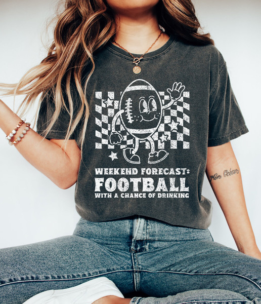 Comfort Colors Shirt, Football Shirt, Game Day Shirt, Football Season, College Football Shirt, College Shirt, Retro Comfort Colors, Trendy - 4.jpg