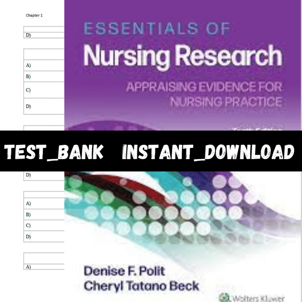 Essentials of Nursing Research: Appraising Evidence for Nursing Practice [Book]