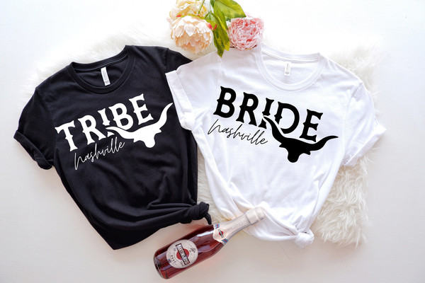 Bride Tribe Shirts, Western Bachelorette Party Favors, Nash Bash, Country Bachelorette Shirt, Team Bride Shirt, Bride Shirt, Wedding Gifts - 2.jpg